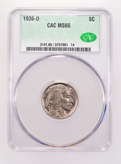 CAC Grading Coin Obverse