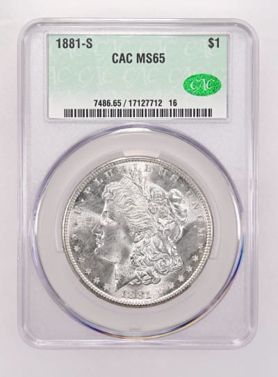 CAC Grading Coin Obverse