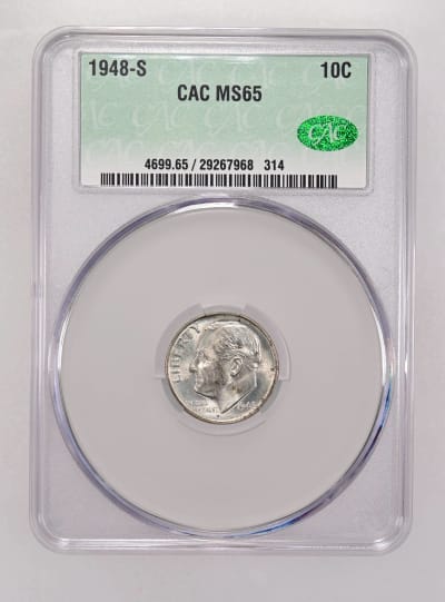 CAC Grading Coin Obverse