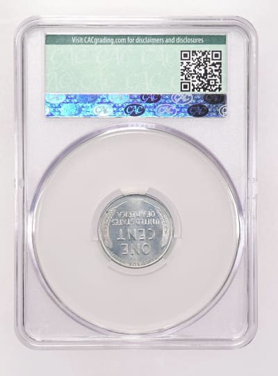CAC Grading Coin Reverse