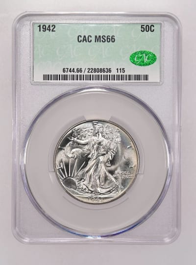 CAC Grading Coin Obverse