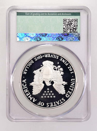 CAC Grading Coin Reverse