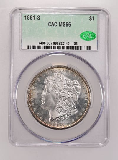 CAC Grading Coin Obverse