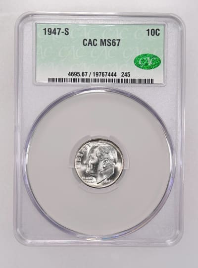 CAC Grading Coin Obverse