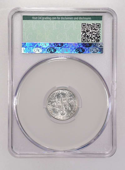 CAC Grading Coin Reverse