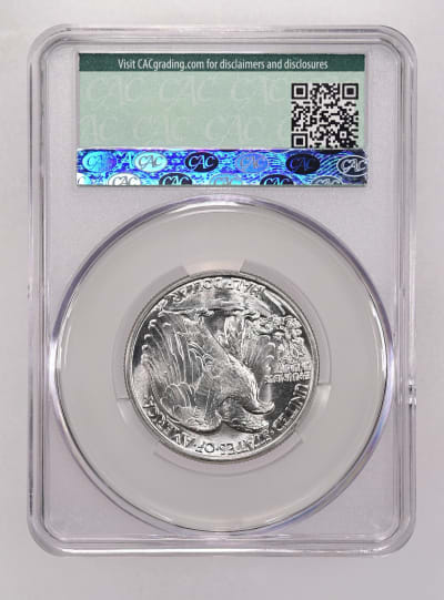 CAC Grading Coin Reverse