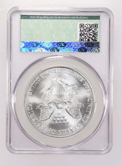 CAC Grading Coin Reverse