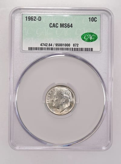 CAC Grading Coin Obverse