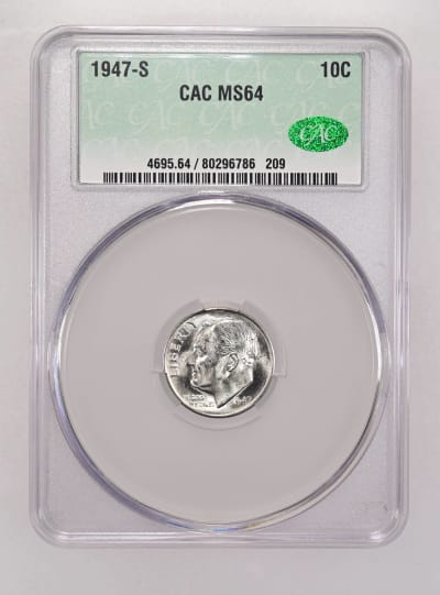 CAC Grading Coin Obverse