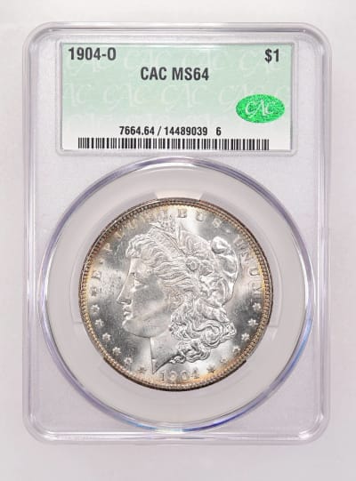 CAC Grading Coin Obverse