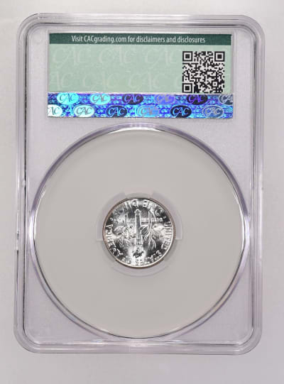CAC Grading Coin Reverse