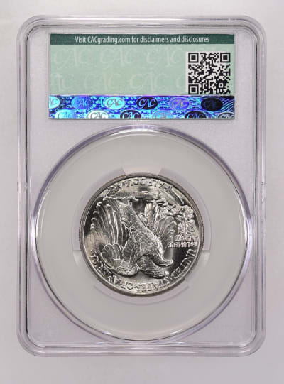 CAC Grading Coin Reverse