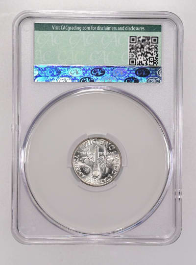CAC Grading Coin Reverse