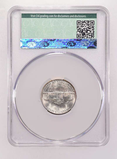 CAC Grading Coin Reverse