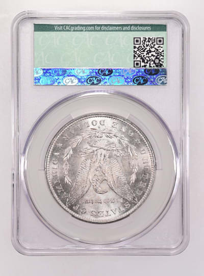 CAC Grading Coin Reverse