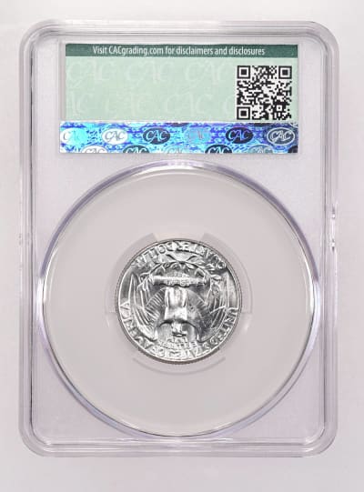 CAC Grading Coin Reverse