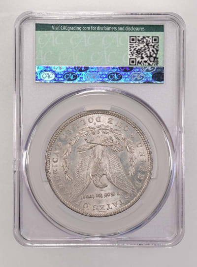 CAC Grading Coin Reverse