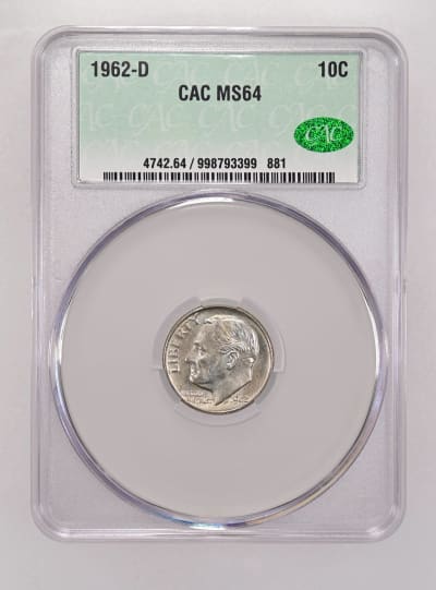 CAC Grading Coin Obverse