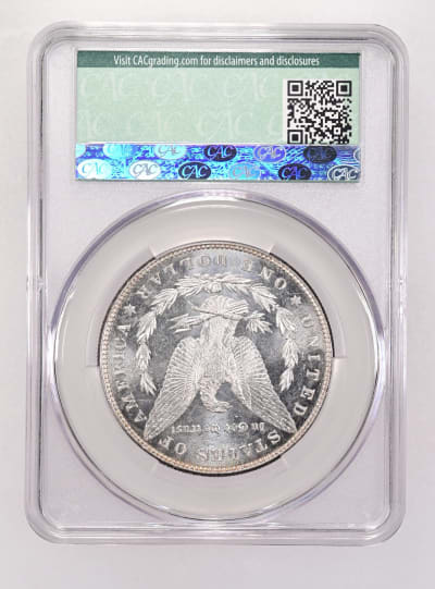CAC Grading Coin Reverse