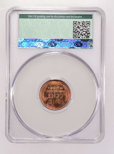 CAC Grading Coin Reverse