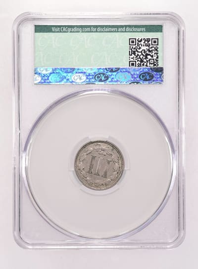 CAC Grading Coin Reverse