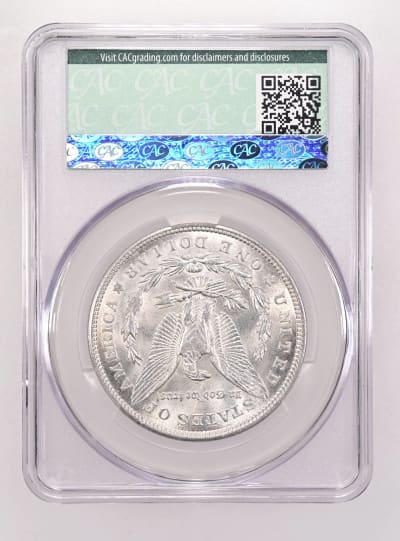 CAC Grading Coin Reverse