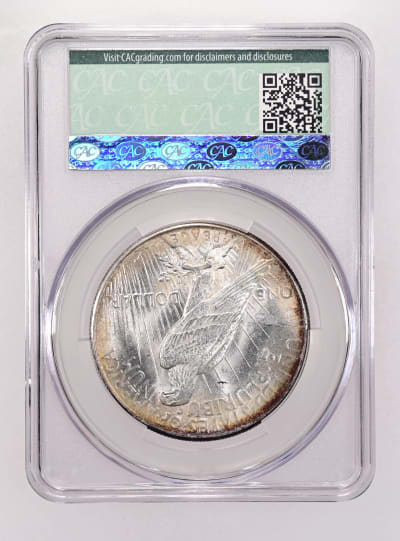 CAC Grading Coin Reverse