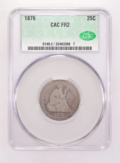 CAC Grading Coin Obverse