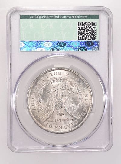 CAC Grading Coin Reverse