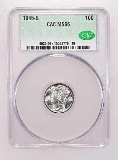 CAC Grading Coin Obverse