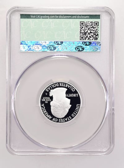 CAC Grading Coin Reverse