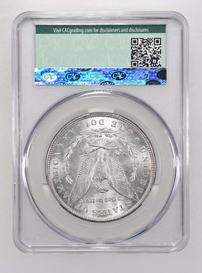 CAC Grading Coin Reverse