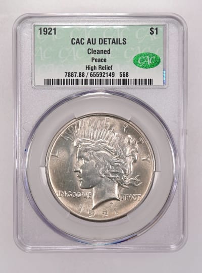 CAC Grading Coin Obverse