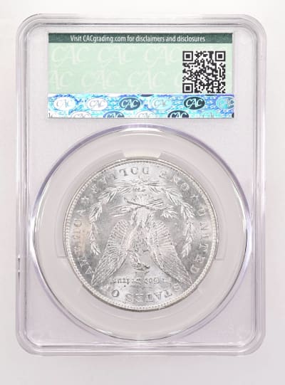 CAC Grading Coin Reverse