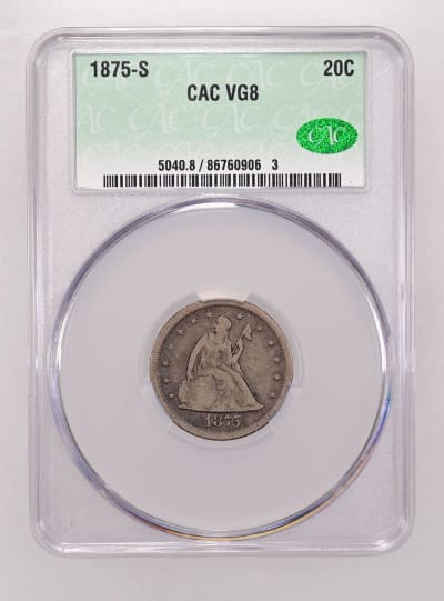 CAC Grading Coin Obverse