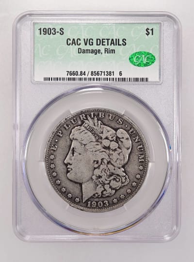 CAC Grading Coin Obverse