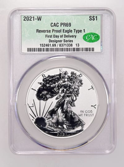 CAC Grading Coin Obverse