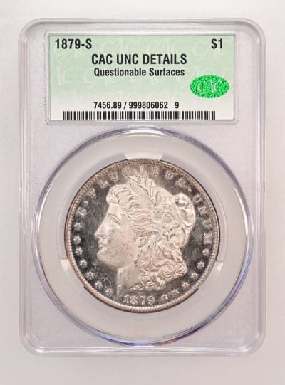 CAC Grading Coin Obverse