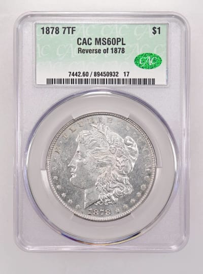 CAC Grading Coin Obverse