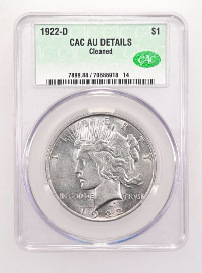 CAC Grading Coin Obverse