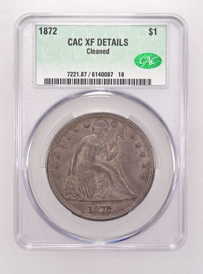 CAC Grading Coin Obverse