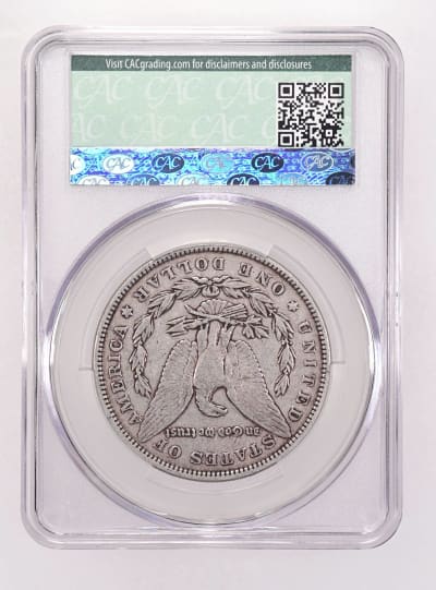 CAC Grading Coin Reverse