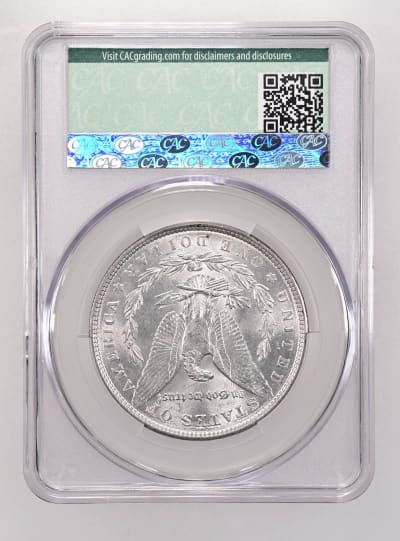 CAC Grading Coin Reverse