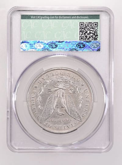 CAC Grading Coin Reverse