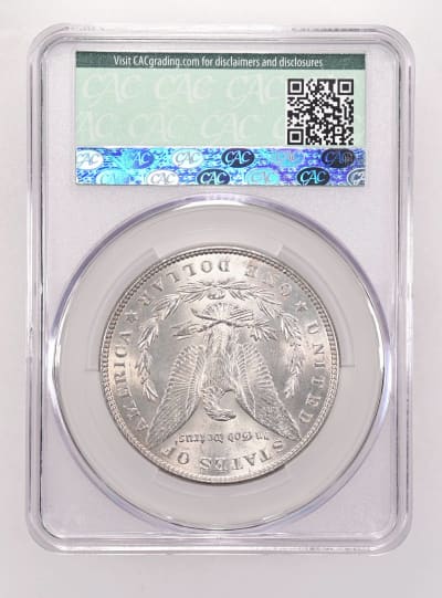CAC Grading Coin Reverse