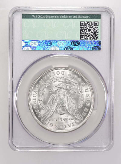 CAC Grading Coin Reverse