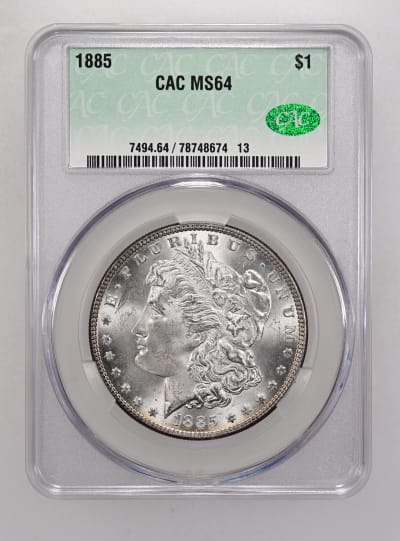 CAC Grading Coin Obverse