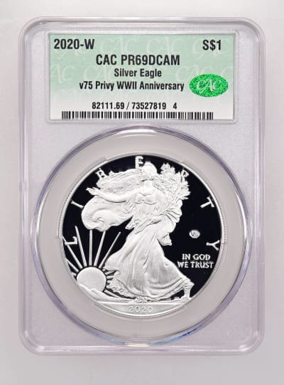 CAC Grading Coin Obverse
