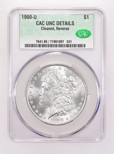 CAC Grading Coin Obverse