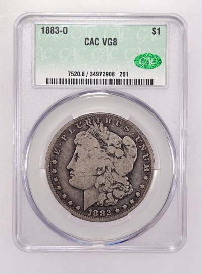 CAC Grading Coin Obverse